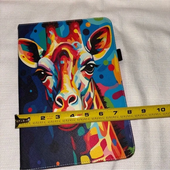 Colorful Giraffe Tablet Case - Picture 10 of 11